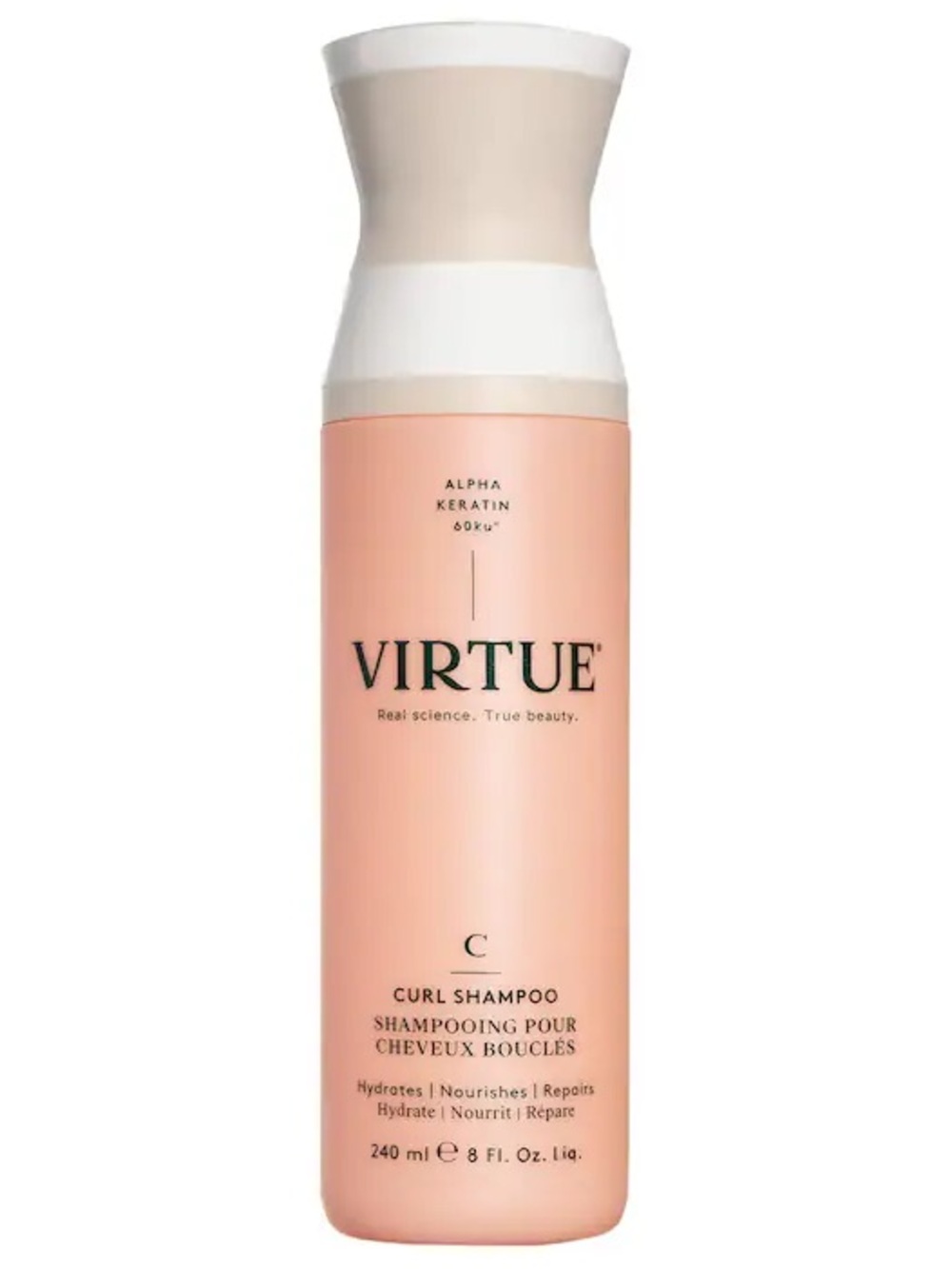 VIRTUE Curl Shampoo 240 ML NEW FULL SIZE